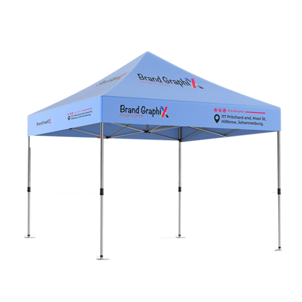 3m by 3m Gazebo | Brand Graphix 3m by 3m Gazebo | Brand Graphix