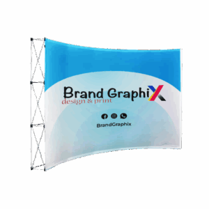 Curved WallBanner | Brand Graphix