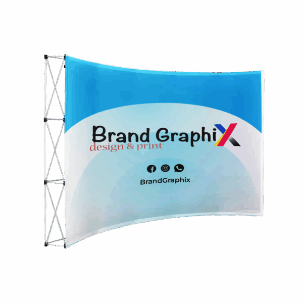 Curved WallBanner | Brand Graphix Curved WallBanner | Brand Graphix